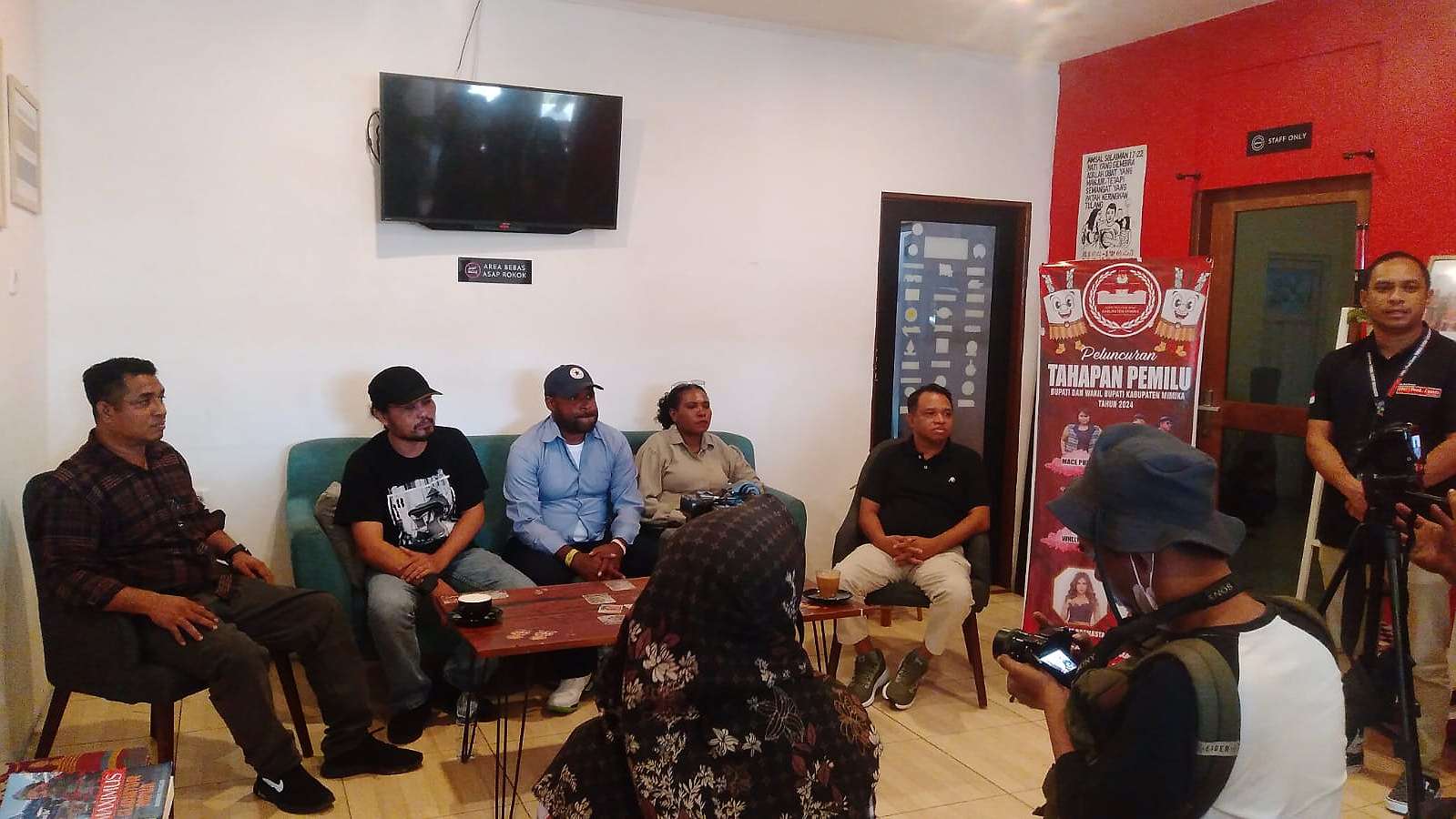 kpu-mimika-launching-tahapan-pilkada-besok