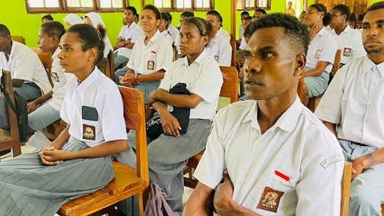 Siswa SMA. Foto: Dok/ Papua60detik