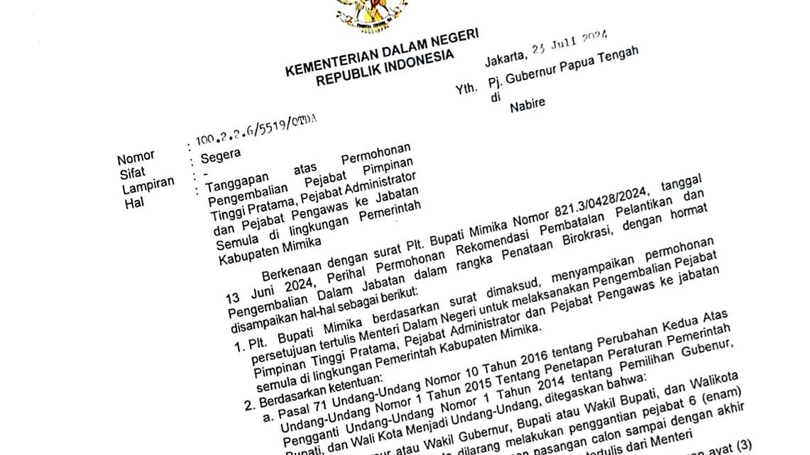 beredar-surat-kemendagri-berisi-penolakan-permohonan-pembatalan-rolling-pejabat-mimika