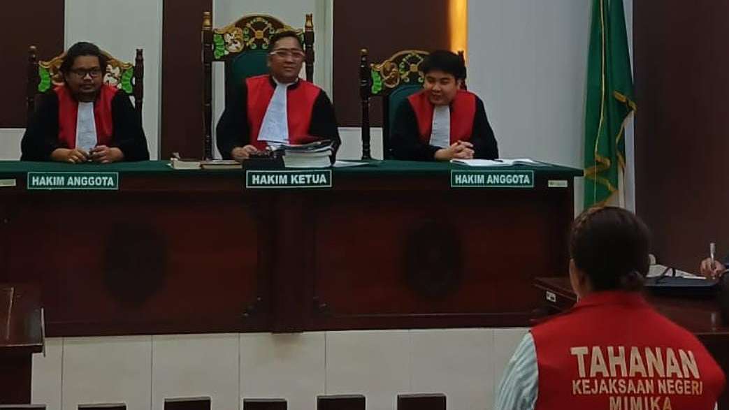 kasus-mobil-bodong-irt-di-timika-dijatuhi-hukuman-tiga-tahun-enam-bulan-penjara