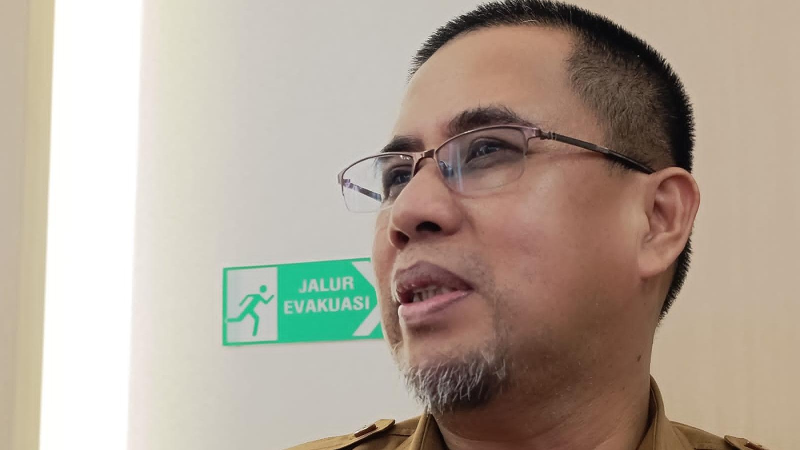 Plt Kepala Dinas Perumahan Kawasan Permukiman dan Pertanahan Kabupaten Mimika, Suharso. Foto; Martha/ Papua60detik