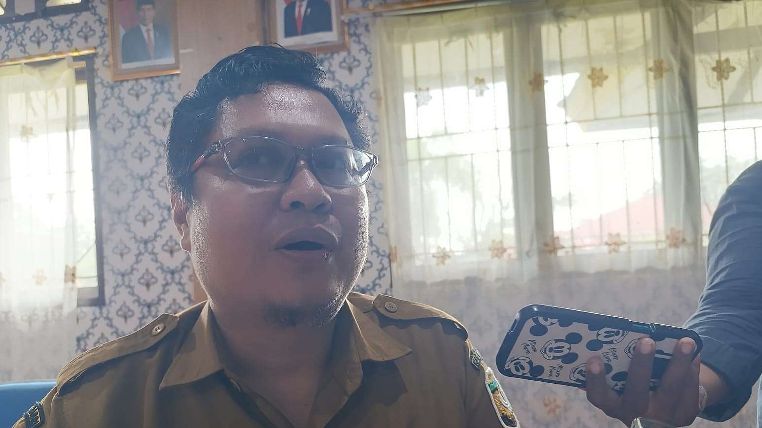 Kepala Bidang Pengendalian Evaluasi Pembangunan Daerah Bappeda, Kabupaten Mimika, Palilu Tangke, foto; Martha/Papua60detik