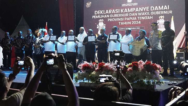 deklarasi-kampanye-damai-papua-tengah-politik-identitas-hingga-netralitas-asn-jadi-sorotan-pj-gubernur