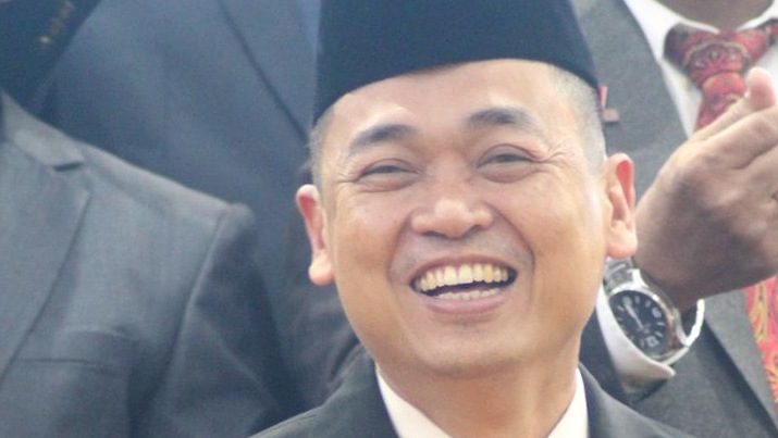 Pj Bupati Mimika, Valentinus Sumito, Foto; Faris/ Papua60detik