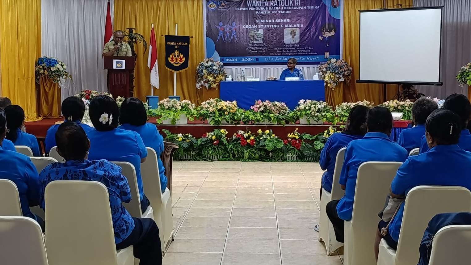 wkri-keuskupan-timika-seminar-pencegahan-malaria-dan-stunting-peringati-hut-ke-100