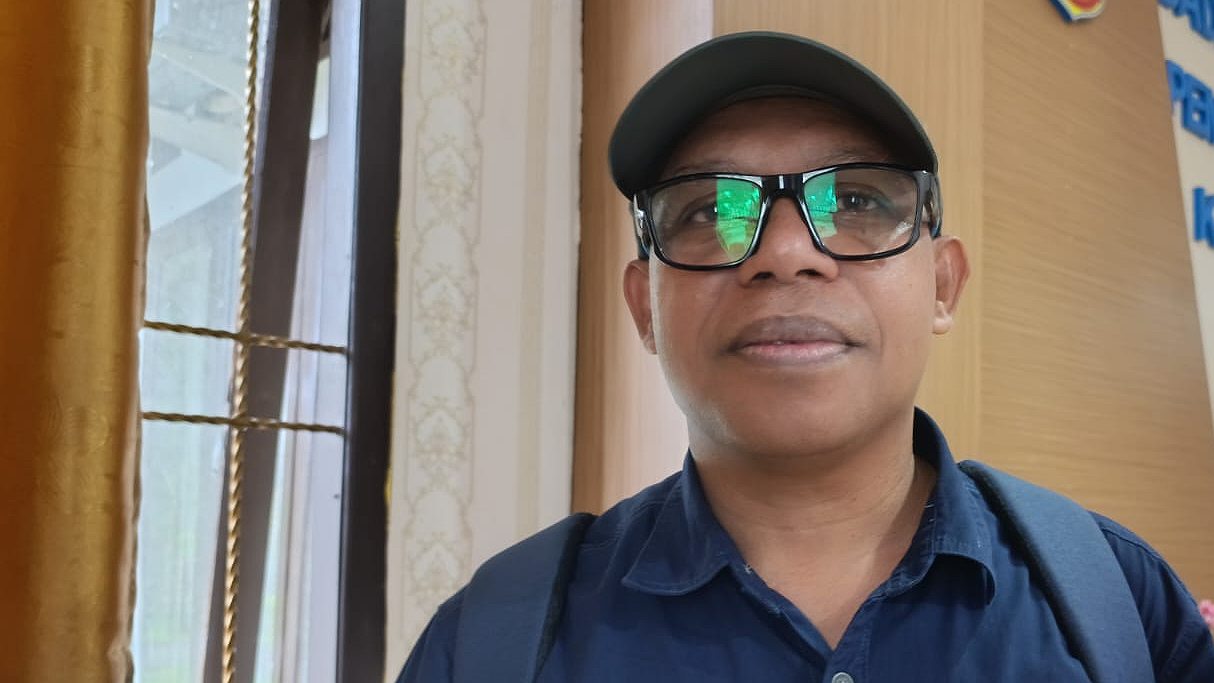 Manager PLN UP3 Timika, Mahly J Kbarek, Foto: Martha/ Papua60detik