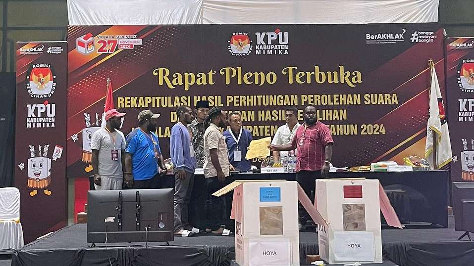 pleno-18-distrik-rampung-ini-hasil-rekapitulasi-suara-distrik-hoya