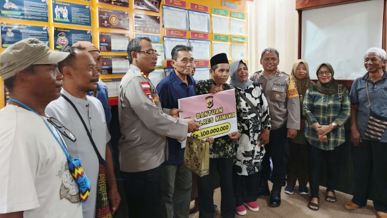 masjid-gereja-dapat-bantuan-polres-mimika