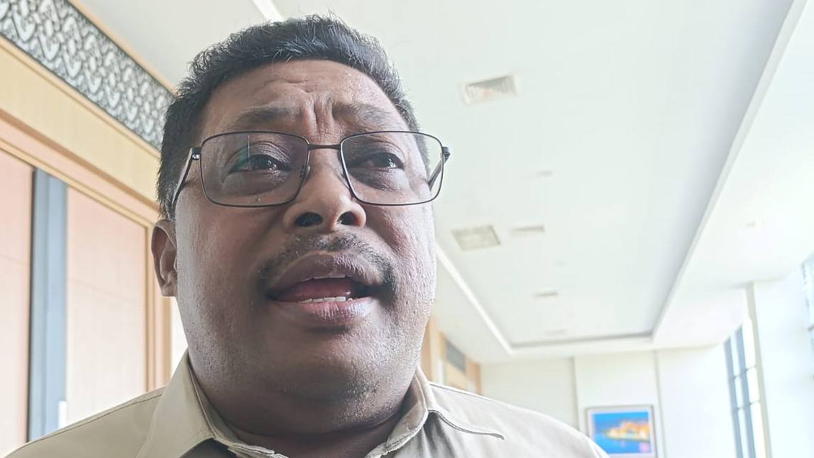 Kepala Kantor Pertanahan Kabupaten Mimika, Yosep Simon Done, foto; Martha/ Papua60detik