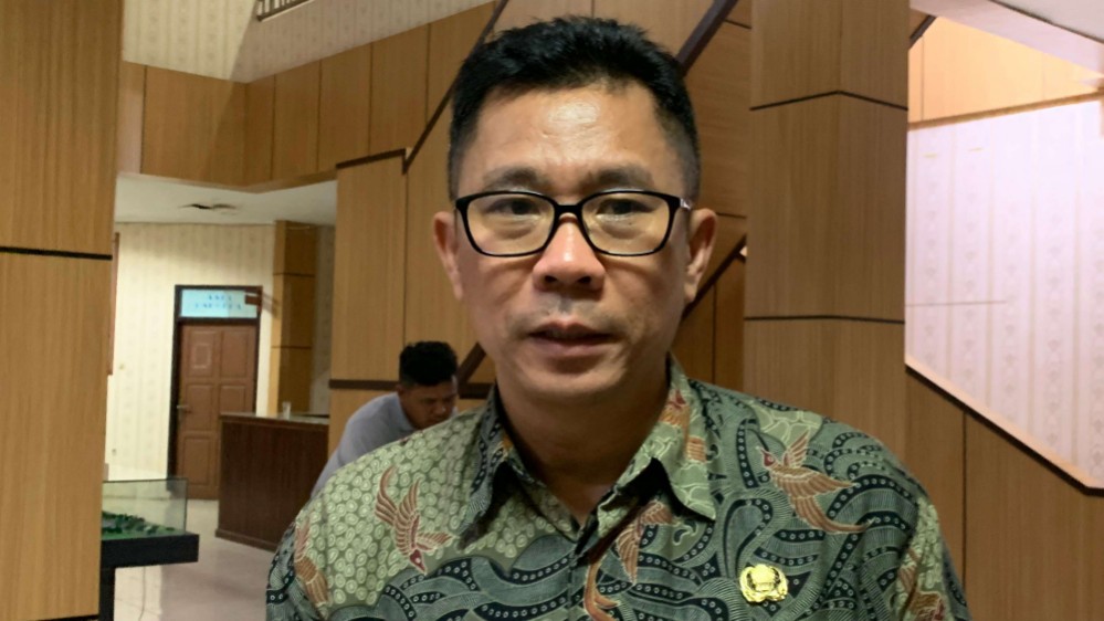 Pj Bupati Mimika, Yonathan Demme Tangdilintin. Foto: Martha/ Papua60detik