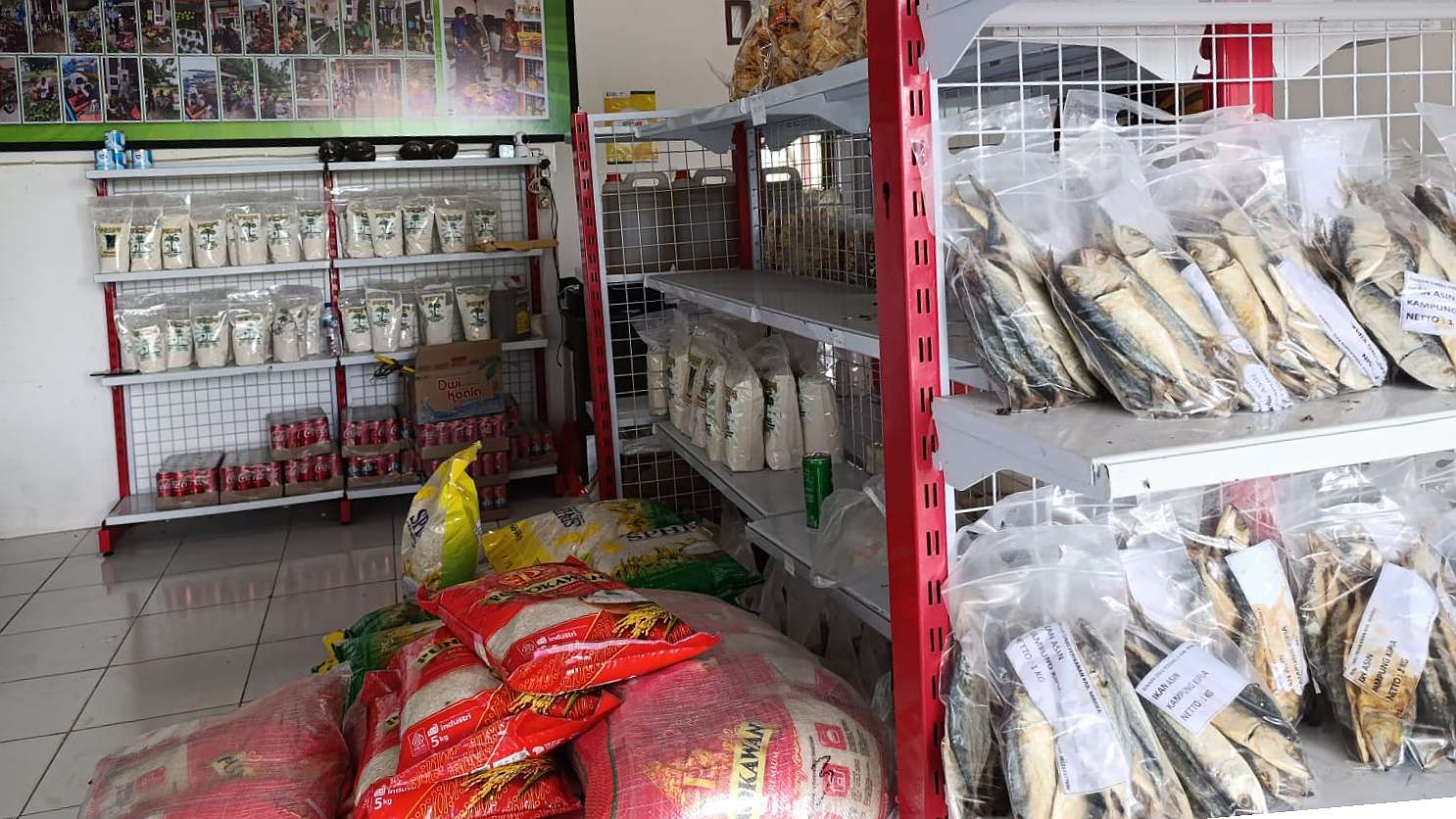 Kios Pangan Dinas Ketahanan Pangan, Harga Murah Tapi Sepi Pembeli