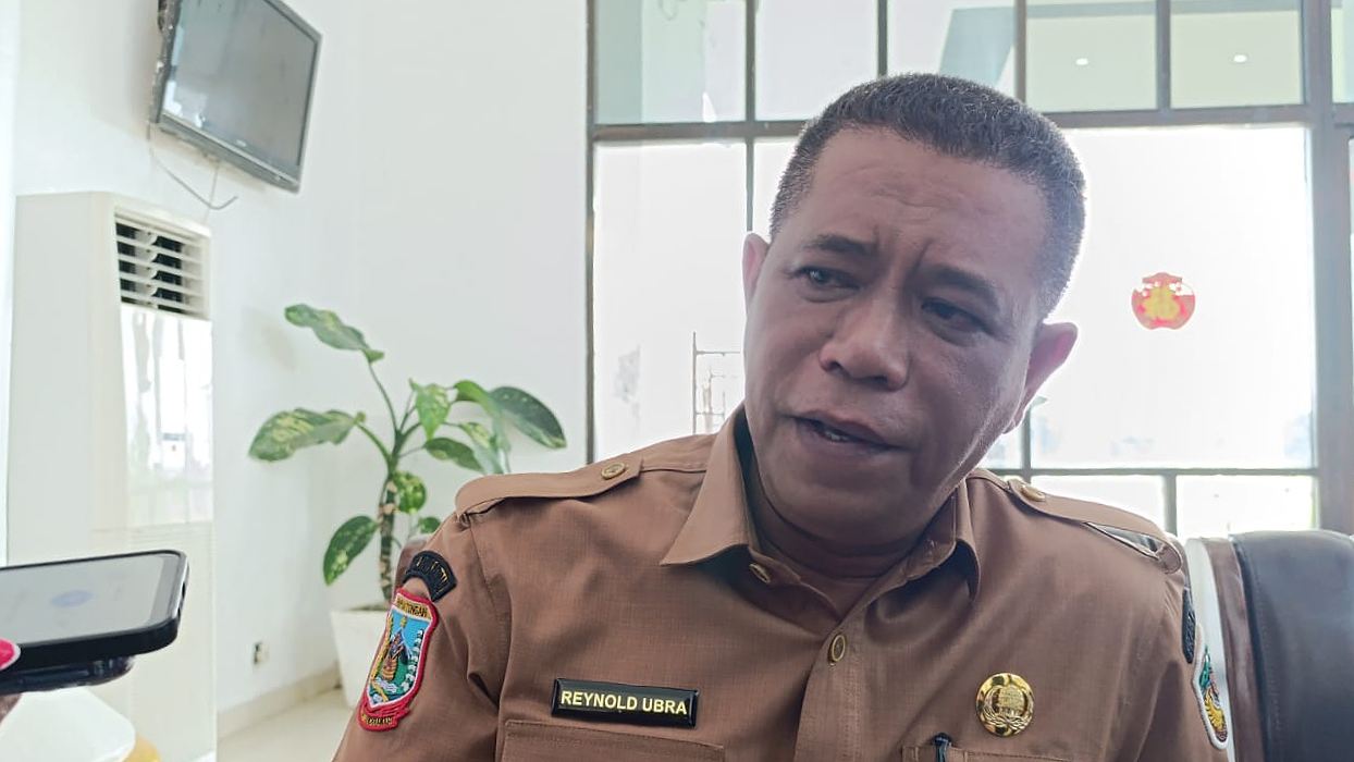Kepala Dinas Kesehatan Mimika, Reynold Ibrani, foto; Martha/ Papua60detik