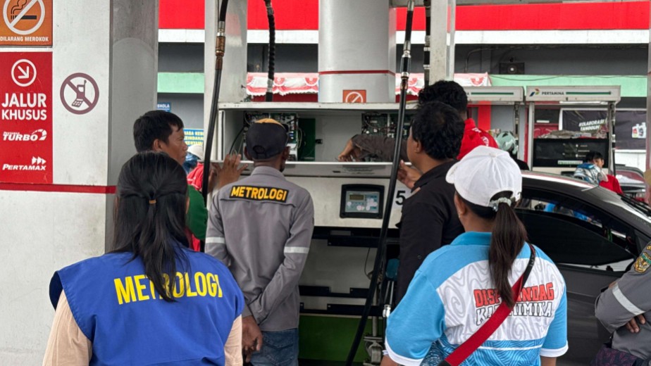 pertamina-dampingi-pemkab-mimika-sidak-sejumlah-spbu