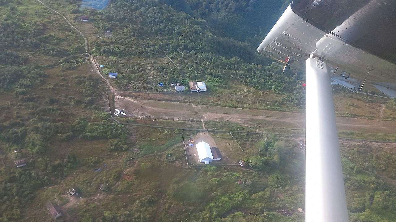 Lapangan Terbang Di Distrik Dumadama, Foto: Istimewa