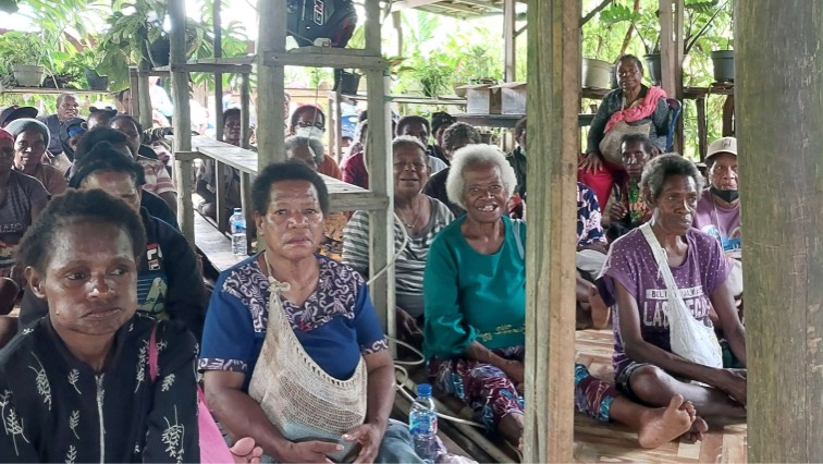 Pedagang mama-mama Asli Papua di Merauke. Foto: Jamal/ Papua60detik