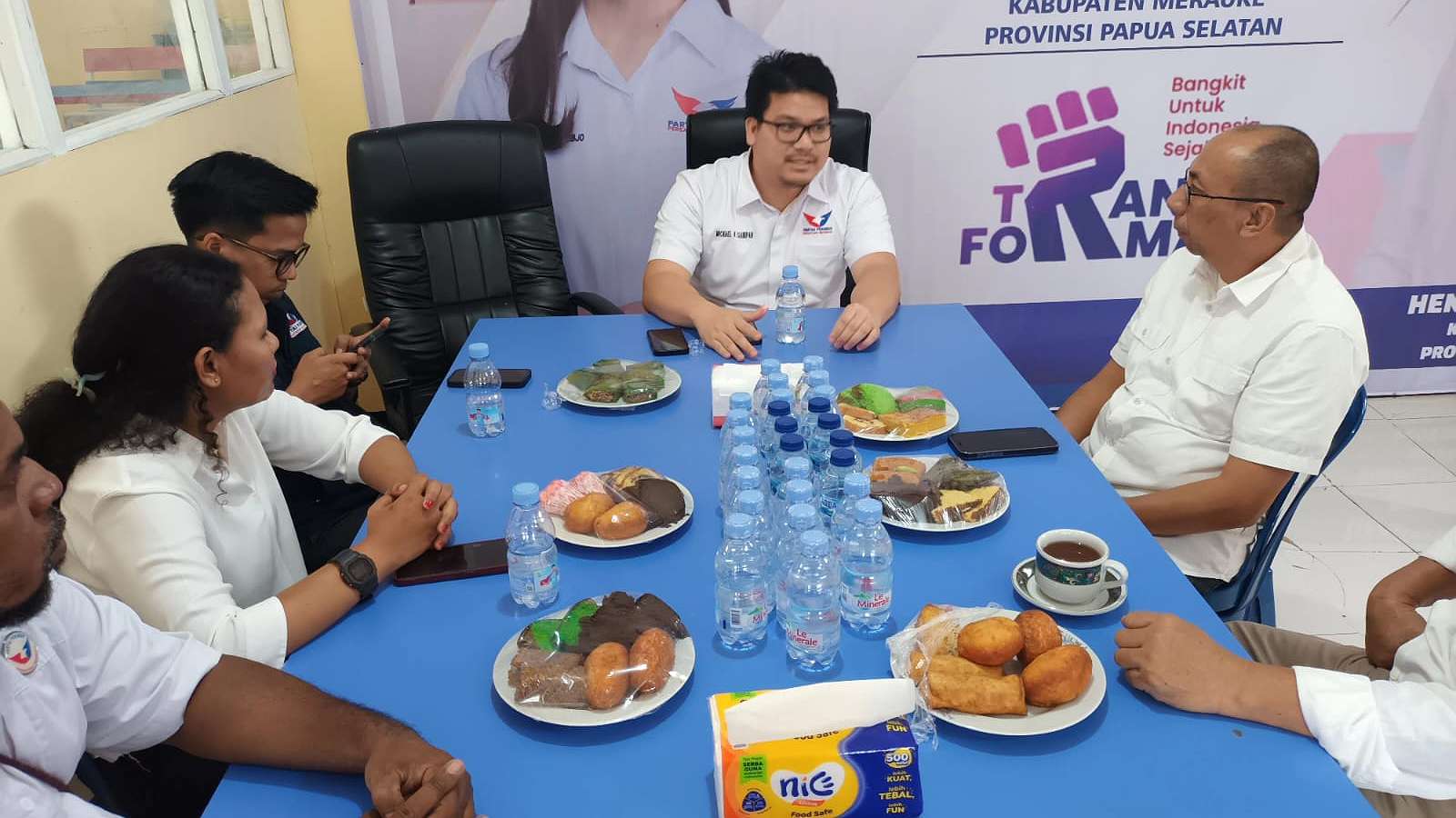 konsolidasi-politik-bendum-dpp-perindo-kunjungi-dpw-papua-selatan