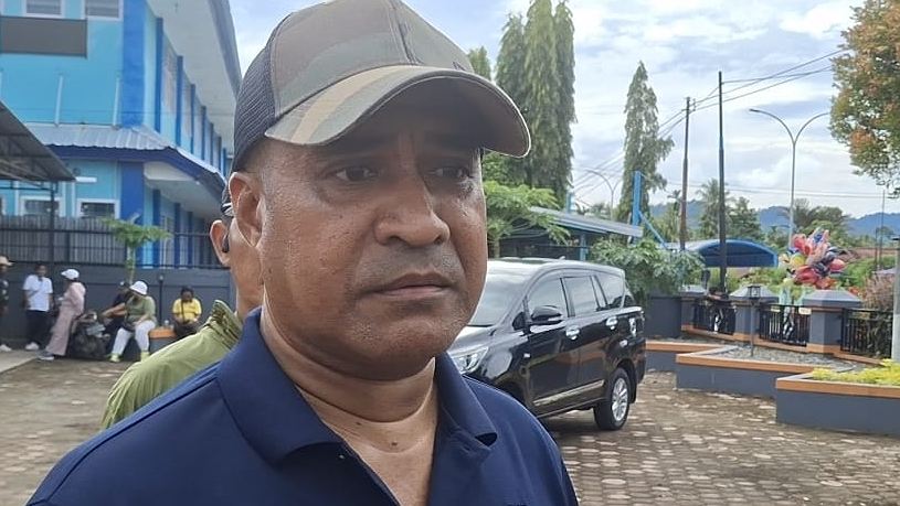 Kapolda Papua Tengah, Brigjen Pol Alfred Papare Foto : Elias Douw/ Papua60detik.