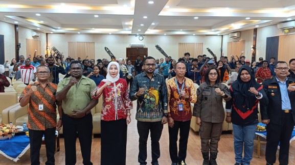 cegah-narkoba-kesbangpol-mimika-sosialisasi-p4gn