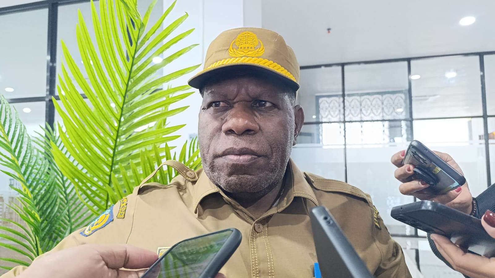 Pejabat (Pj) Sekretaris Daerah Mimika, Petrus Yumte, foto; Martha/Papua60detik