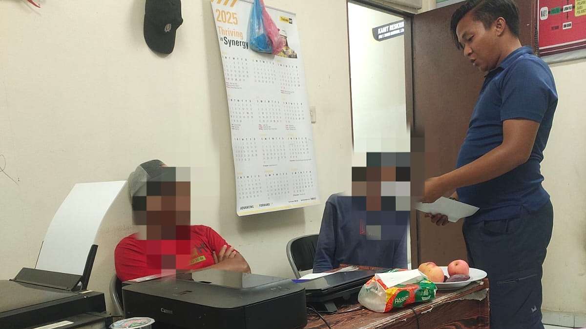 polsek-kuala-kencana-tangkap-pendulang-di-area-reklamasi-pt-freeport