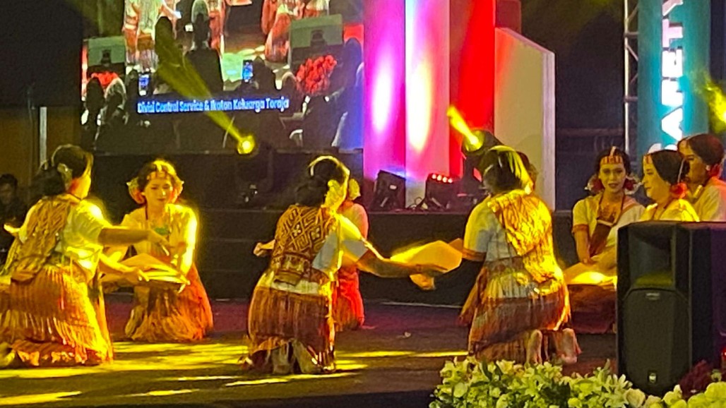 Festival Malam Budaya PTFI Lowland di Gedung Multipurpose Kuala Kencana, Distrik Kuala Kencana, Foto: Faris/Papua60detik