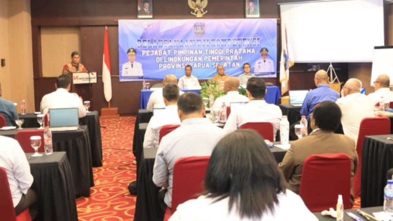pemprov-papua-selatan-gelar-uji-kompetensi-bagi-pejabat-tinggi-pratama