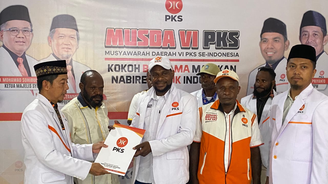 daud-badii-pimpin-pks-deiyai-target-menang-pemilu-2029