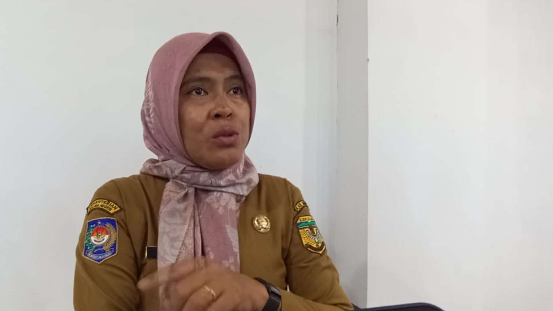 Pelaksana tugas (Plt) Kepala Dinas Perumahan dan Pertanahan Mimika, Abriyanti Nuhuyanan, foto: Martha/Papua60detik