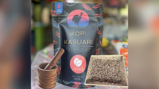 Kopi Kasuari produlk lokal Merauke. Foto : Istimewa