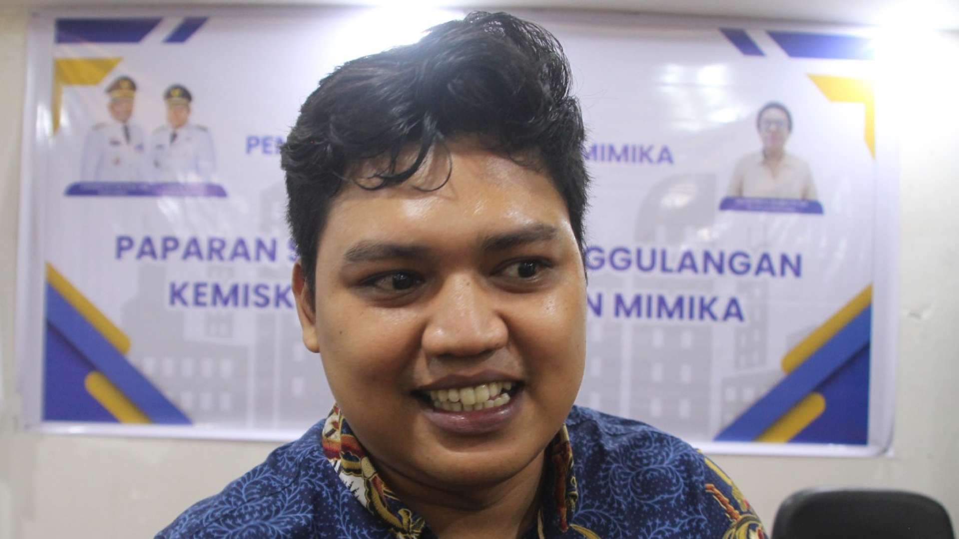 Tim Ahli Sinergi Utama, Agung Kresna Bayu, foto: Martha/ Papua60detik