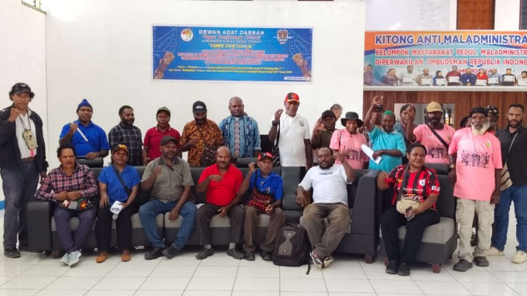 otsus-dinilai-gagal-dewan-adat-mimika-tuntut-pemerintah-evaluasi-total