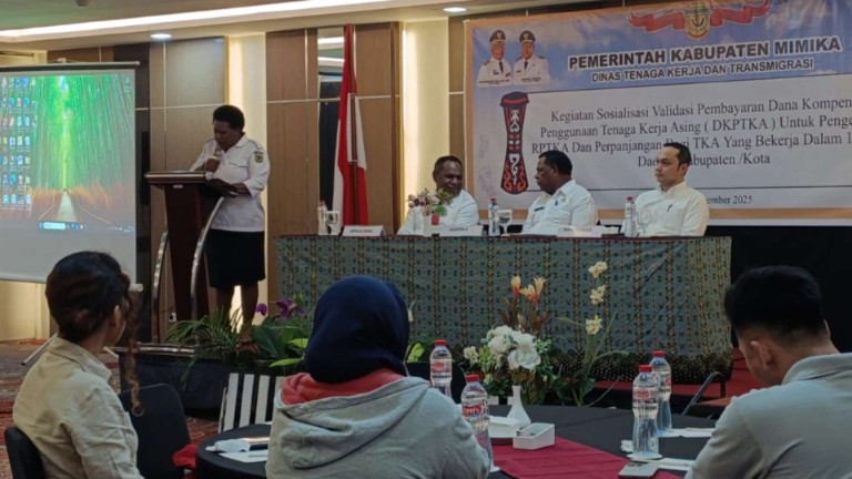 Pemkab Mimika Targetkan Penerimaan RPTKA Naik Hingga Rp3 Miliar