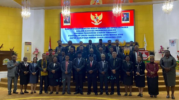 Paripurna APBD 2026, Ini Jawaban Pemerintah atas Pandangan Umum Fraksi-Fraksi DPRK Mimika