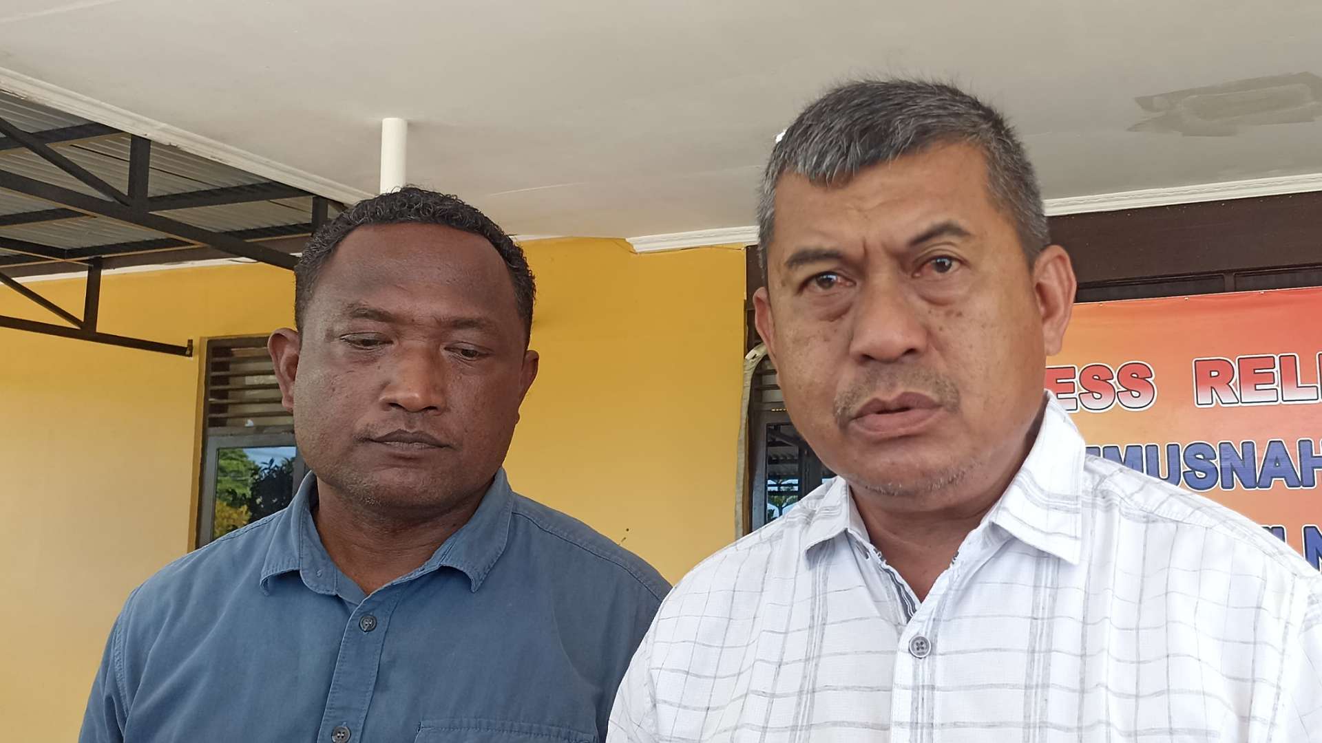 Kasat Narkoba Polres Mimika AKP Mattinetta. Foto: Eka/ Papua60detik