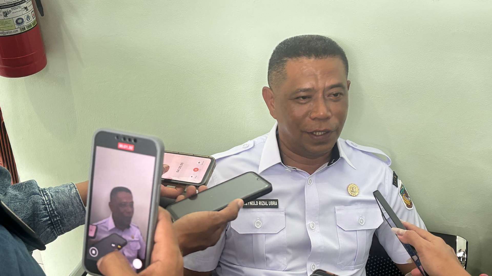 Kepala Dinkes Mimika, Reynold Ubra, foto: Martha/Papua60detik