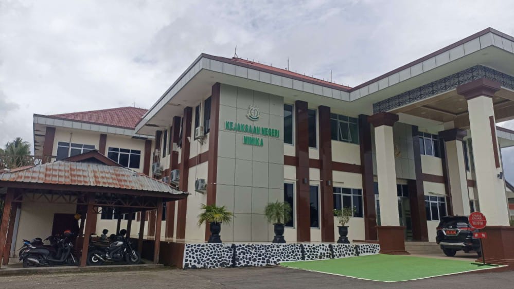 Kantor Kejaksaan Negeri Mimika. Foto: Eka/Papua60detik