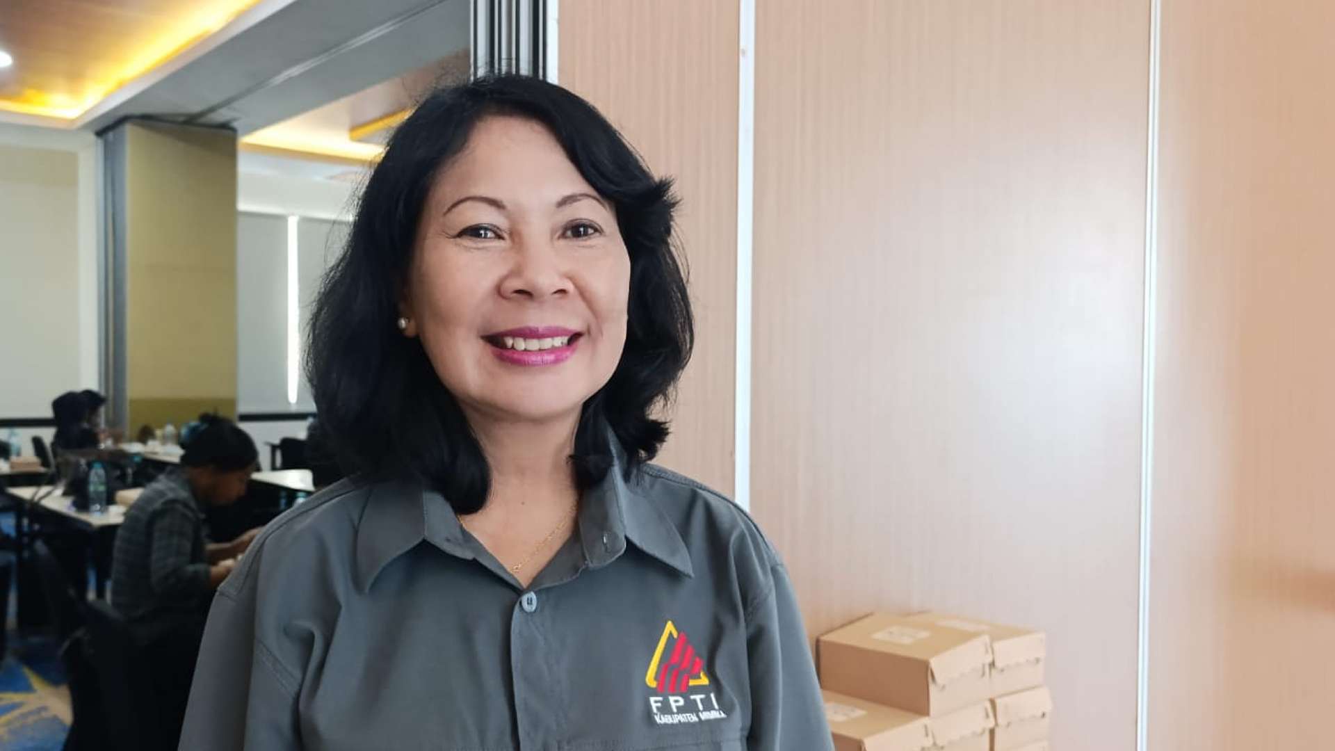 Kepala Dinas Peternakan dan Kesehatan Hewan Kabupaten Mimika, Sabelina Fitriani, foto: Martha/Papua60detik