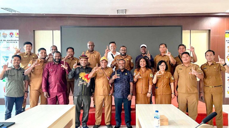 Kunjungan Komisi IV ke DLH, Foto: Faris/ Papua60detik