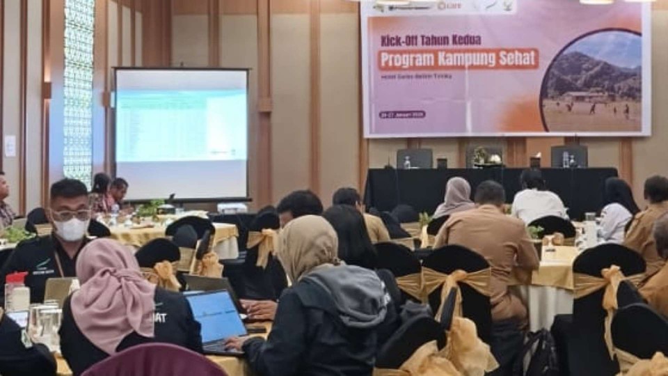 YPMAK kick off tahun kedua Program Kampung Sehat, foto: Martha/Papua60detik