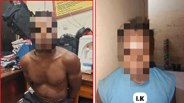 Tersangka OK dan IK. Foto: Satgas ODC-2026