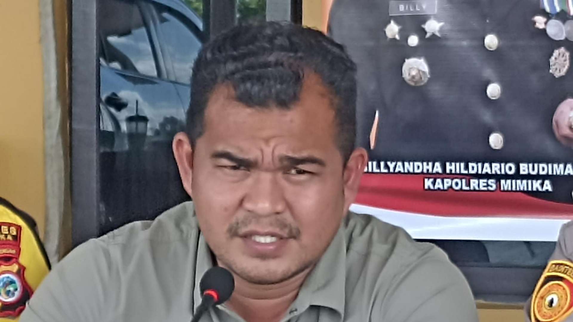Kasat Reskrim Polres Mimika AKP Rian Oktaria. Foto: Eka/Papua60detik