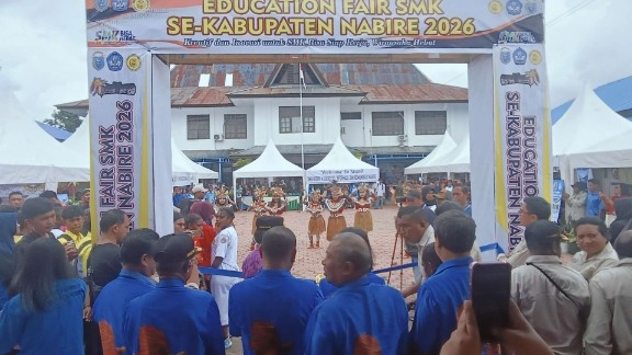 SMK se-Nabire Festival Education Fair 2026