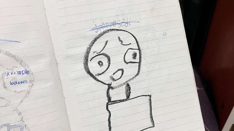 Isi buku catatan yang diduga milik korban. Foto: Istimewa