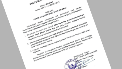 Beredar SE Gubernur, Pemprov Papteng Tidak Terima Proposal Bantuan Dana