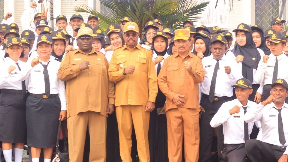 apel-awal-maret-pemkab-nabire-serahkan-sk-pppk-formasi-2024