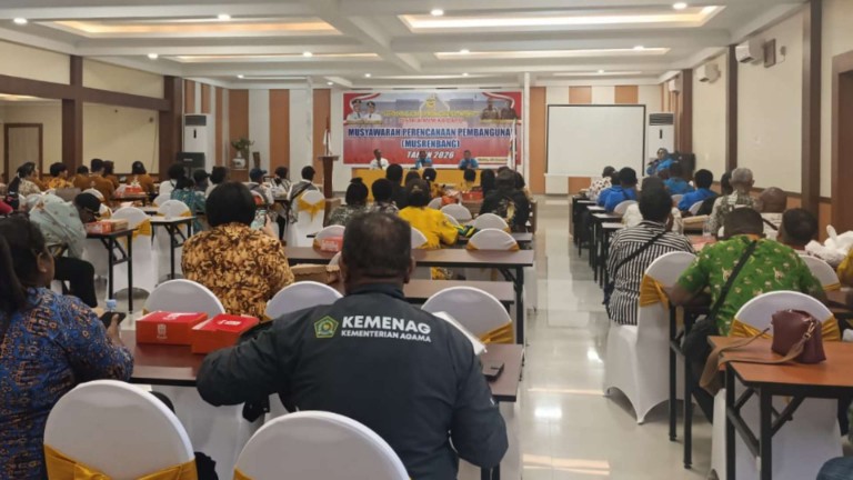 Musrembang tingkat distrik oleh Distrik Mimika Baru, foto: Martha/Papua60detik