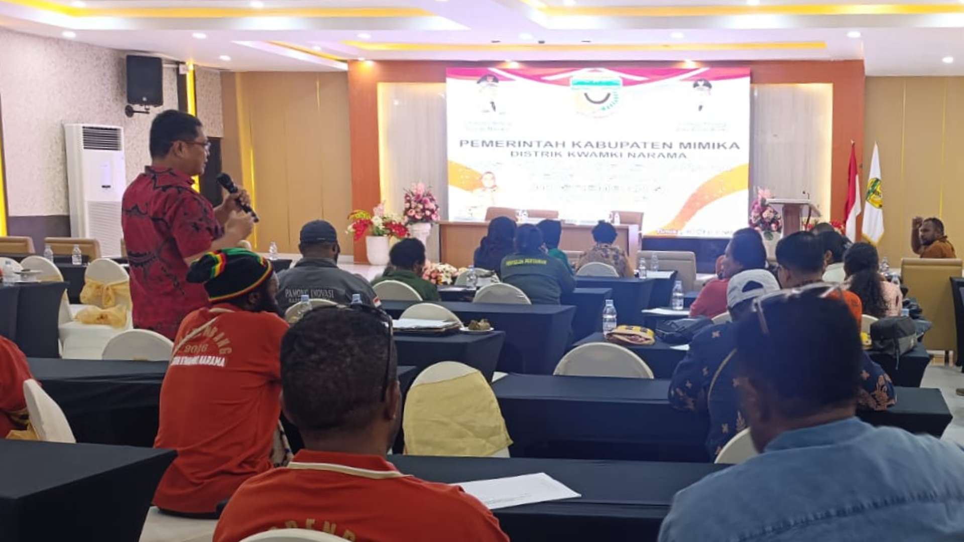 Musrenbang tingkat distrik oleh Distrik Kwamki Narama, foto: Martha/Papua60detik