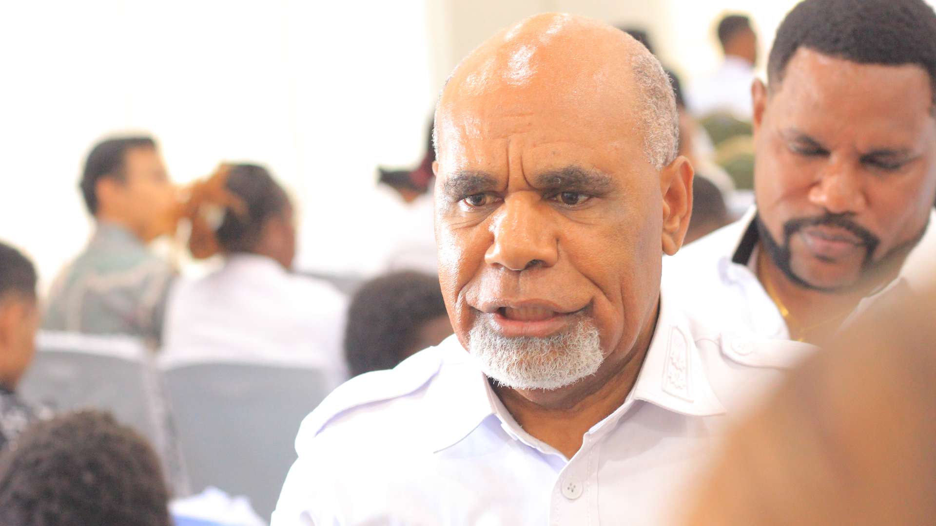 Deinas Geley, Wakil Gubernur Provinsi Papua Tengah. Foto: Elia Douw/Papua60detik