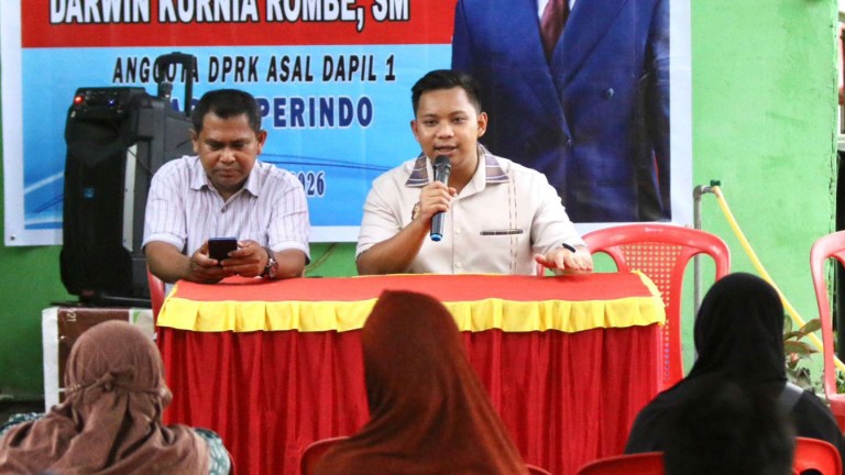 Reses Tahap I Darwin Rombe di Timika Jaya, Warga Keluhkan Masalah Drainase