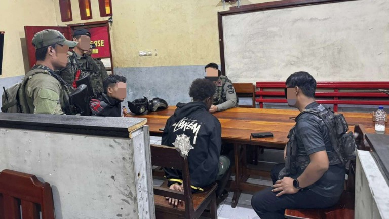 Satgas ODC tangkap Ferly Wesabla,  narapidana Lapas Krlas IIB Wamena. Foto: Satgas ODC 2026